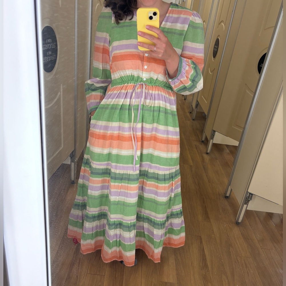 Banjanan multicolored floor length dress